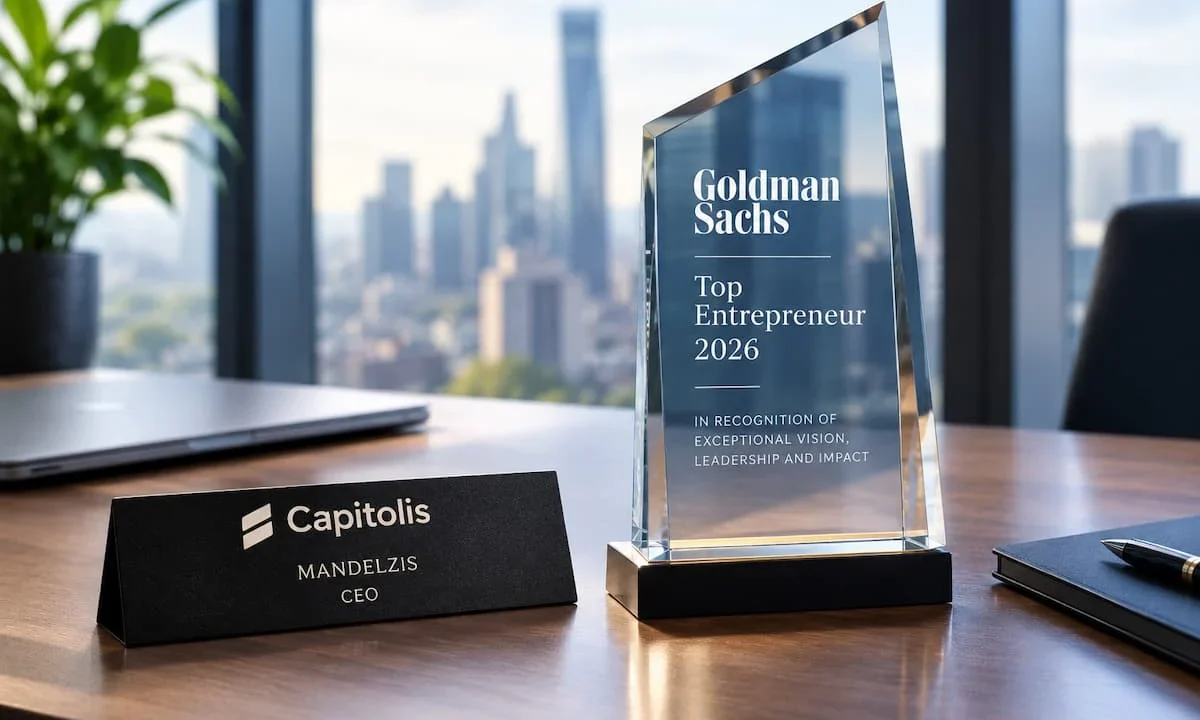 Capitolis CEO Gil Mandelzis Honored by Goldman Sachs Amid Major Funding and Acquisition Growth