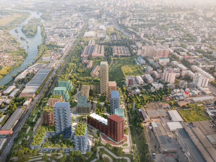 Stefano Boeri Architetti Selected to Transform Former Locomotive Factory into Green Neighbourhood in Tbilisi